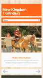 Mobile Screenshot of nktriders.org